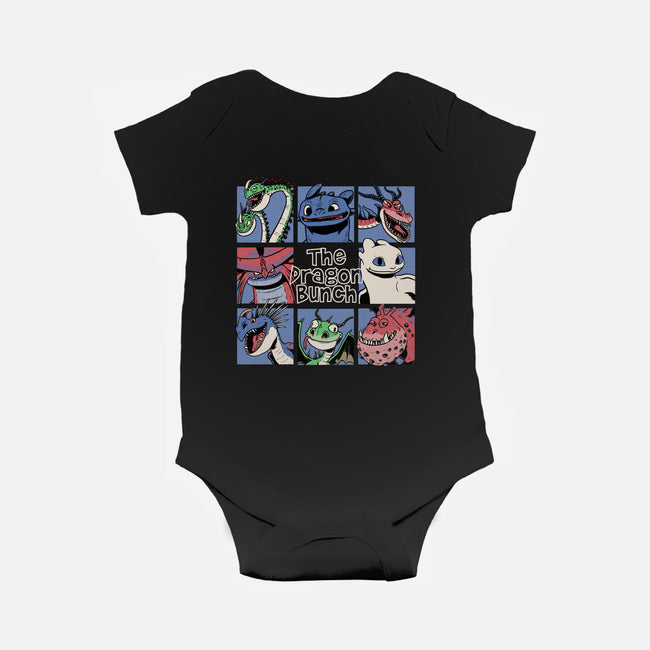 The Dragon Bunch Show-Baby-Basic-Onesie-Studio Mootant