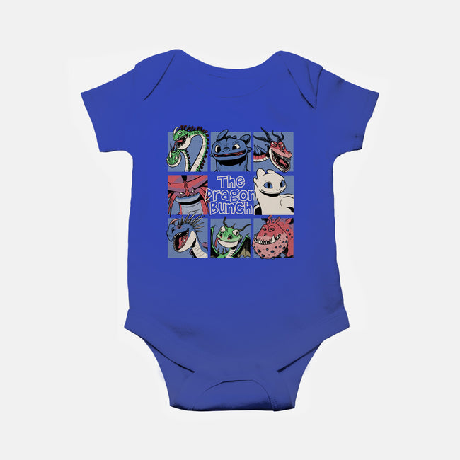 The Dragon Bunch Show-Baby-Basic-Onesie-Studio Mootant