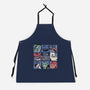 The Dragon Bunch Show-Unisex-Kitchen-Apron-Studio Mootant