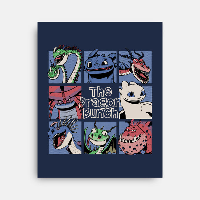 The Dragon Bunch Show-None-Stretched-Canvas-Studio Mootant