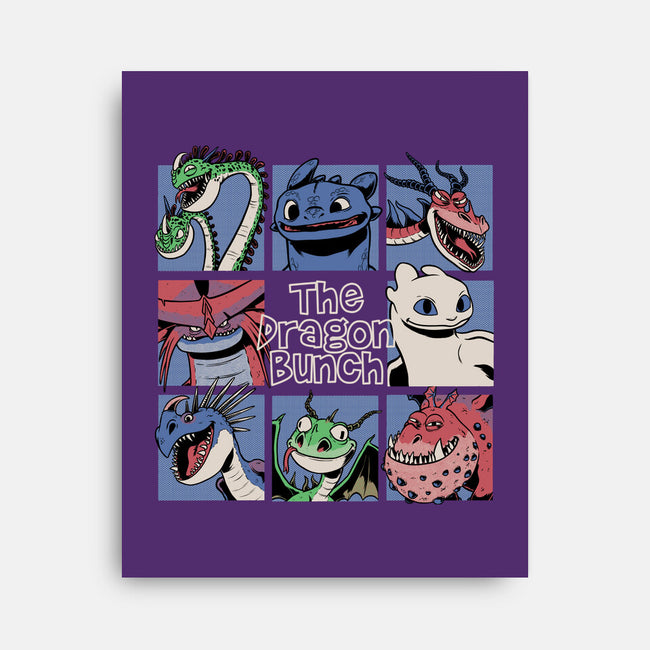 The Dragon Bunch Show-None-Stretched-Canvas-Studio Mootant