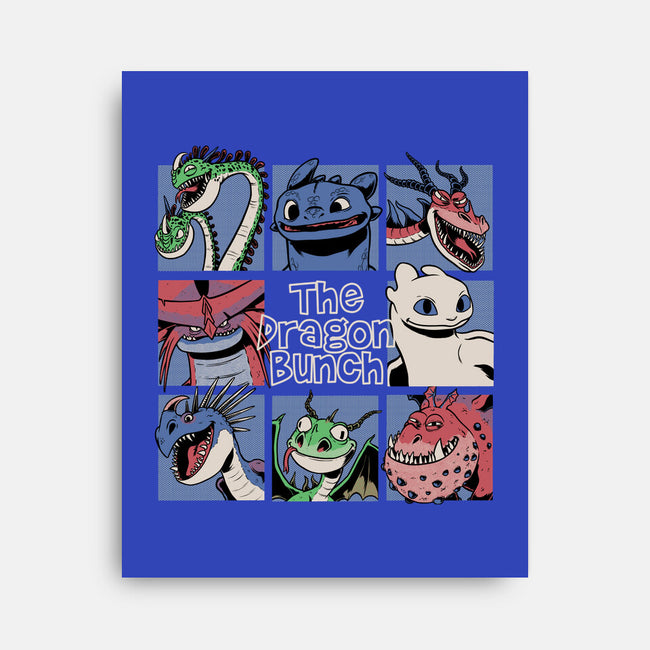 The Dragon Bunch Show-None-Stretched-Canvas-Studio Mootant