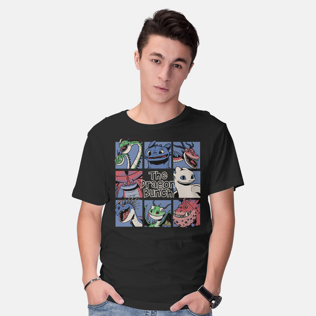 The Dragon Bunch Show-Mens-Basic-Tee-Studio Mootant