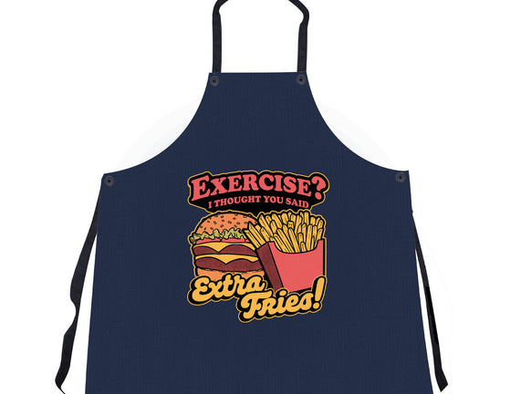 Burger Fries Exercise