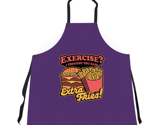 Burger Fries Exercise