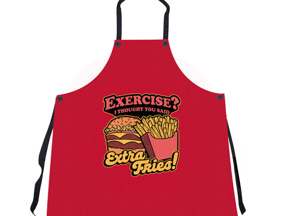 Burger Fries Exercise