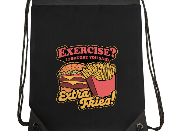Burger Fries Exercise