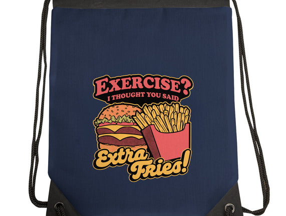 Burger Fries Exercise