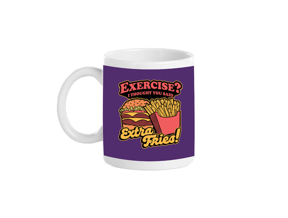 Burger Fries Exercise