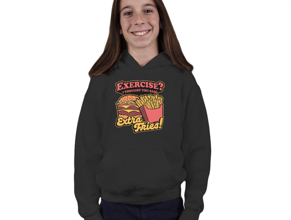 Burger Fries Exercise