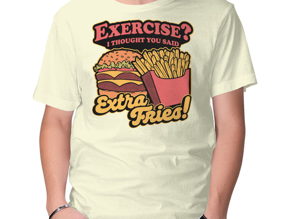 Burger Fries Exercise