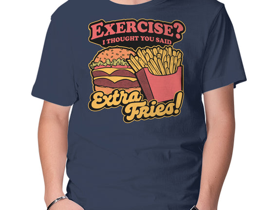 Burger Fries Exercise