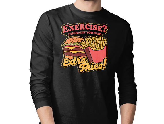 Burger Fries Exercise