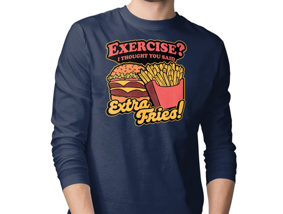 Burger Fries Exercise
