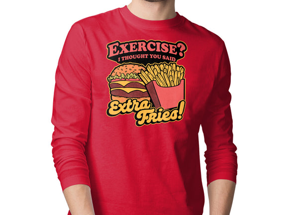Burger Fries Exercise