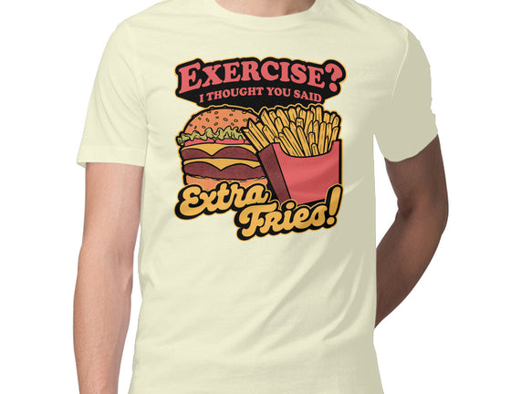 Burger Fries Exercise