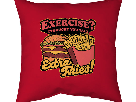 Burger Fries Exercise