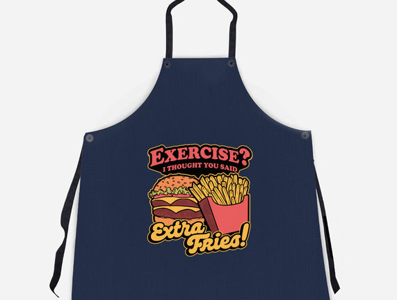 Burger Fries Exercise