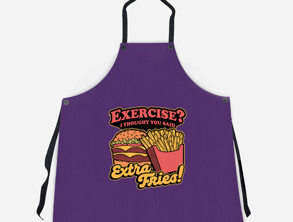 Burger Fries Exercise