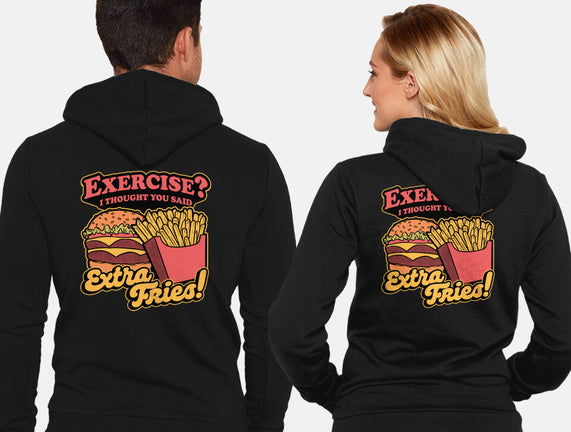 Burger Fries Exercise
