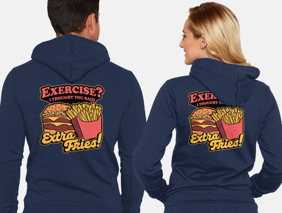 Burger Fries Exercise