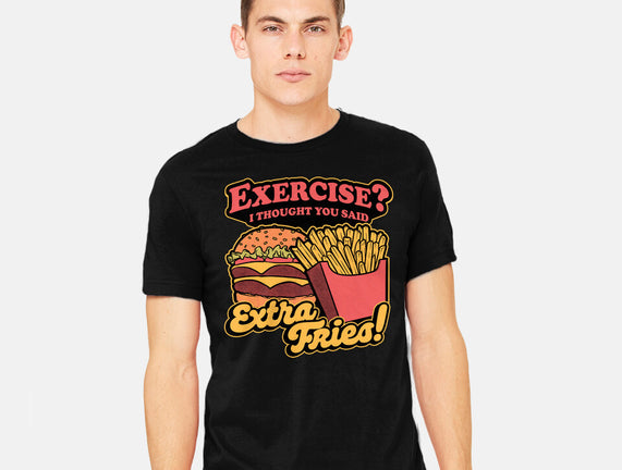 Burger Fries Exercise