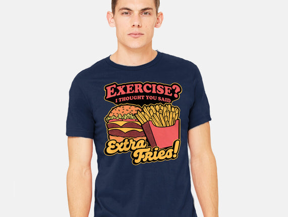 Burger Fries Exercise