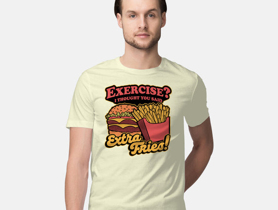 Burger Fries Exercise