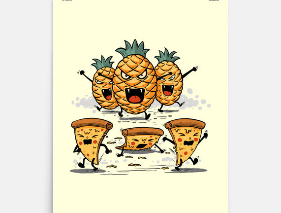 Pizza Vs Pineapple
