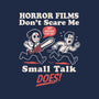 Small Talk Scares Me-Unisex-Basic-Tee-Nemons