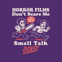 Small Talk Scares Me-None-Removable Cover w Insert-Throw Pillow-Nemons