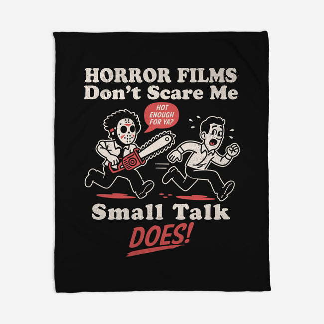 Small Talk Scares Me-None-Fleece-Blanket-Nemons