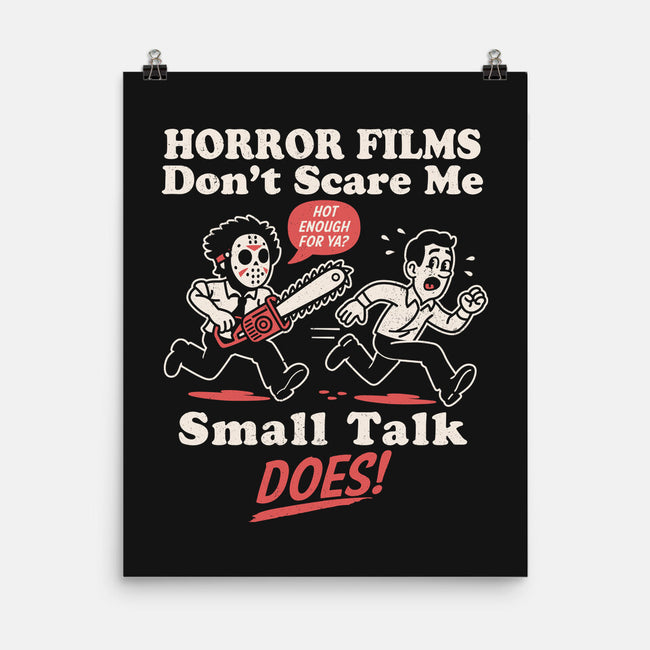 Small Talk Scares Me-None-Matte-Poster-Nemons
