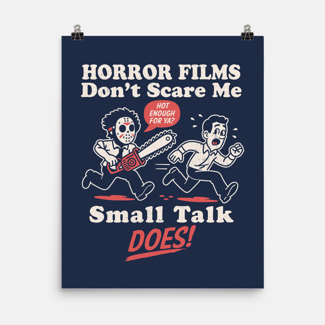 Small Talk Scares Me-None-Matte-Poster-Nemons