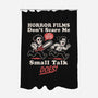 Small Talk Scares Me-None-Polyester-Shower Curtain-Nemons