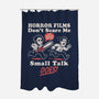 Small Talk Scares Me-None-Polyester-Shower Curtain-Nemons
