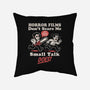 Small Talk Scares Me-None-Removable Cover w Insert-Throw Pillow-Nemons
