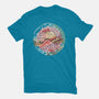 Straw Hat Wave-Mens-Basic-Tee-glitchygorilla
