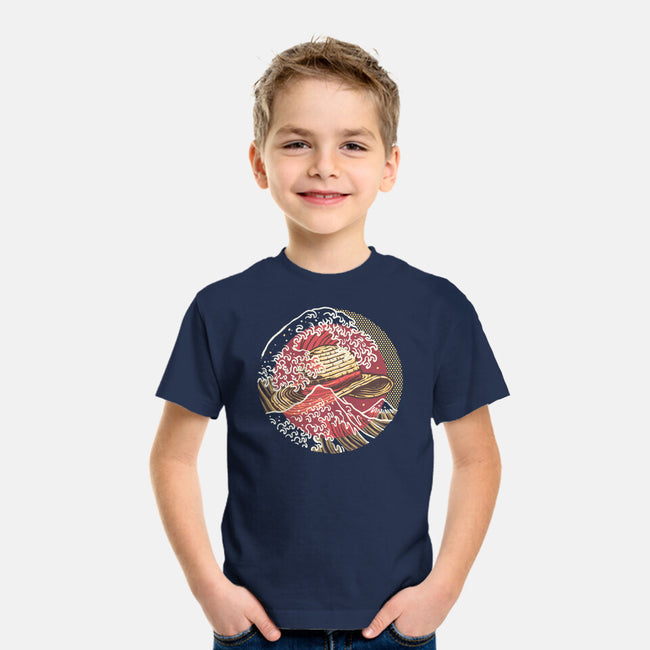Straw Hat Wave-Youth-Basic-Tee-glitchygorilla