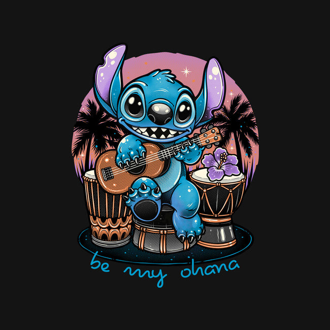 Be My Ohana-Mens-Basic-Tee-glitchygorilla