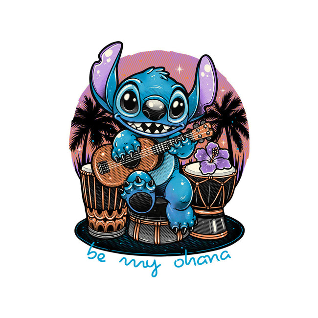 Be My Ohana-Mens-Basic-Tee-glitchygorilla