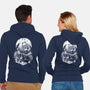 Sleeping Hero-Unisex-Zip-Up-Sweatshirt-Estudio Horta