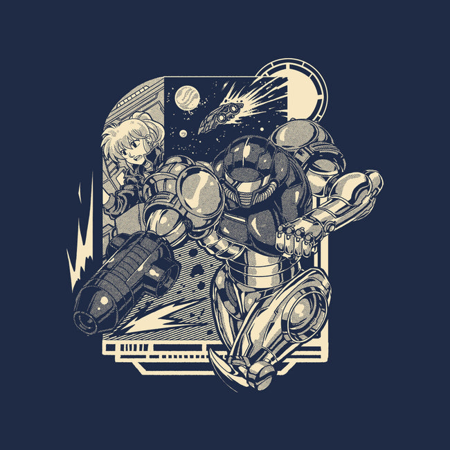 Running In Space-None-Glossy-Sticker-Estudio Horta