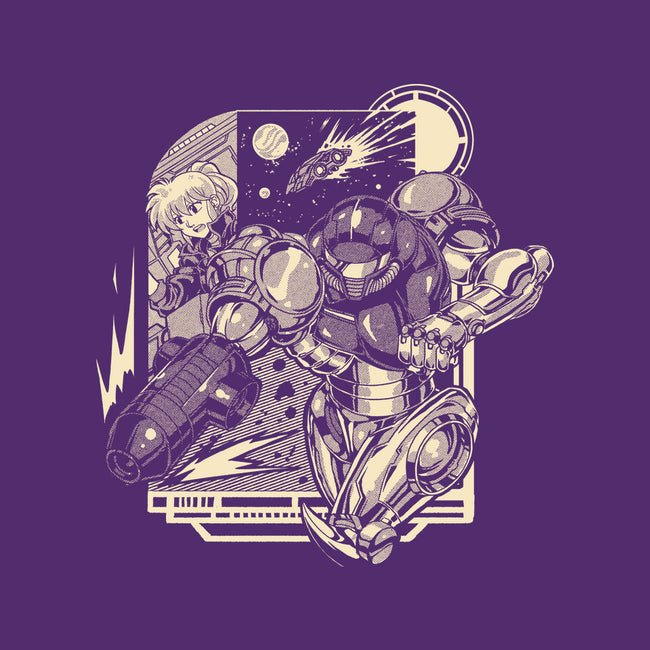 Running In Space-Womens-Fitted-Tee-Estudio Horta