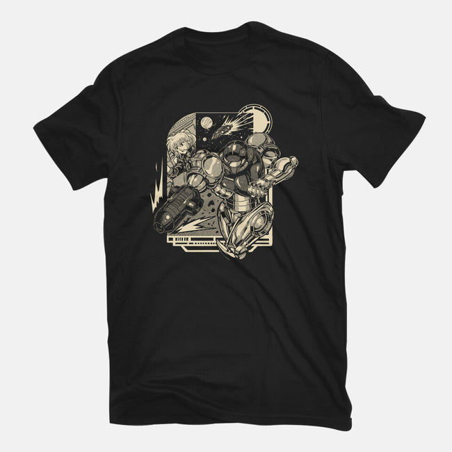 Running In Space-Mens-Basic-Tee-Estudio Horta