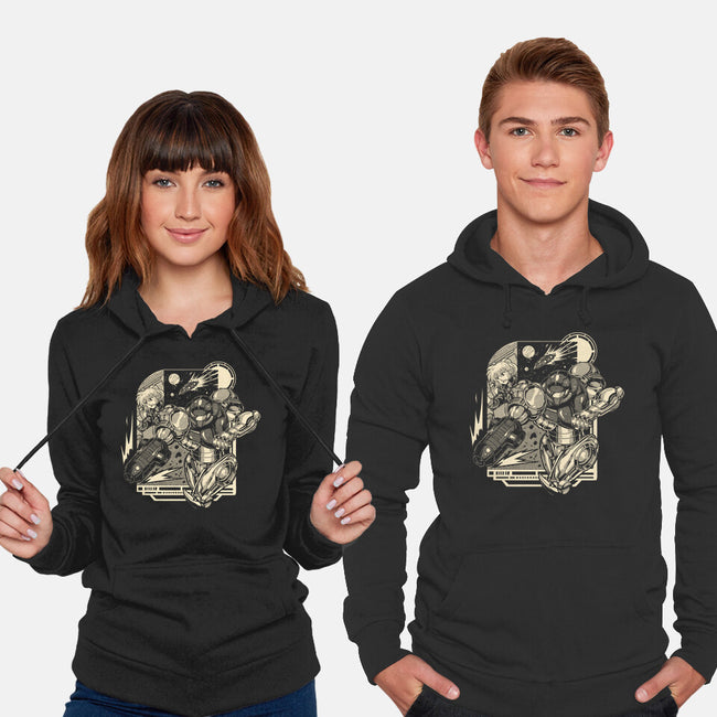 Running In Space-Unisex-Pullover-Sweatshirt-Estudio Horta