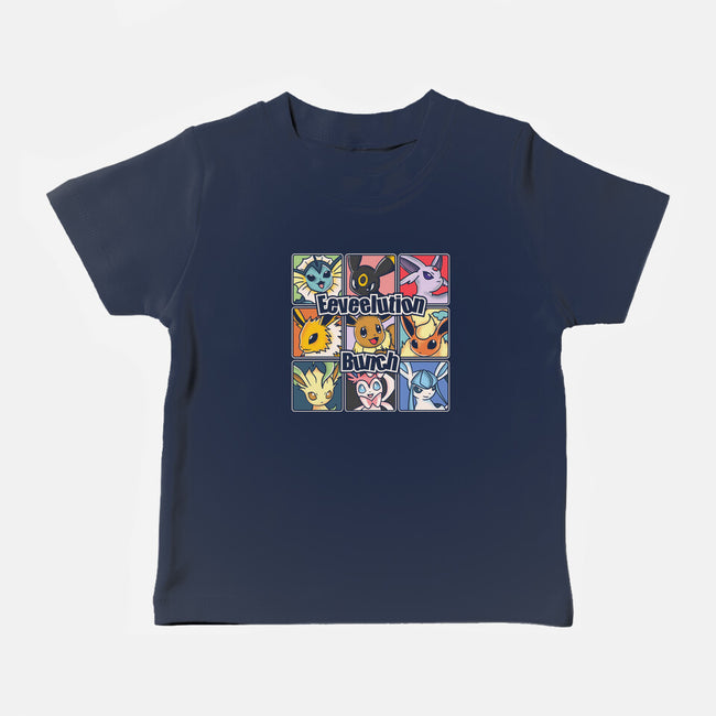 The Eeveelution Bunch-Baby-Basic-Tee-turborat14