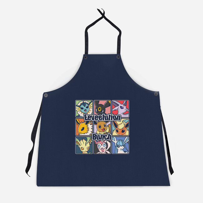 The Eeveelution Bunch-Unisex-Kitchen-Apron-turborat14