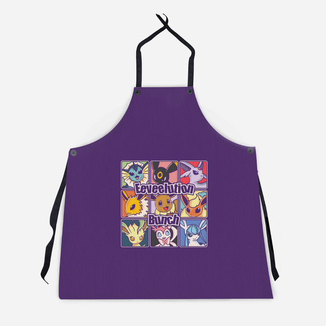 The Eeveelution Bunch-Unisex-Kitchen-Apron-turborat14