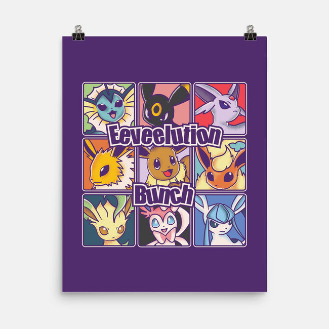 The Eeveelution Bunch-None-Matte-Poster-turborat14